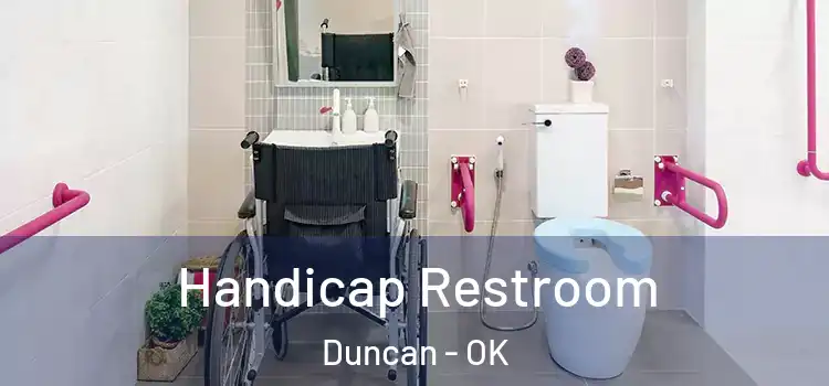 Handicap Restroom Duncan - OK
